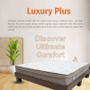 A luxurious plus mattress showcasing ultimate comfort, designed for a restful and rejuvenating sleep experience.